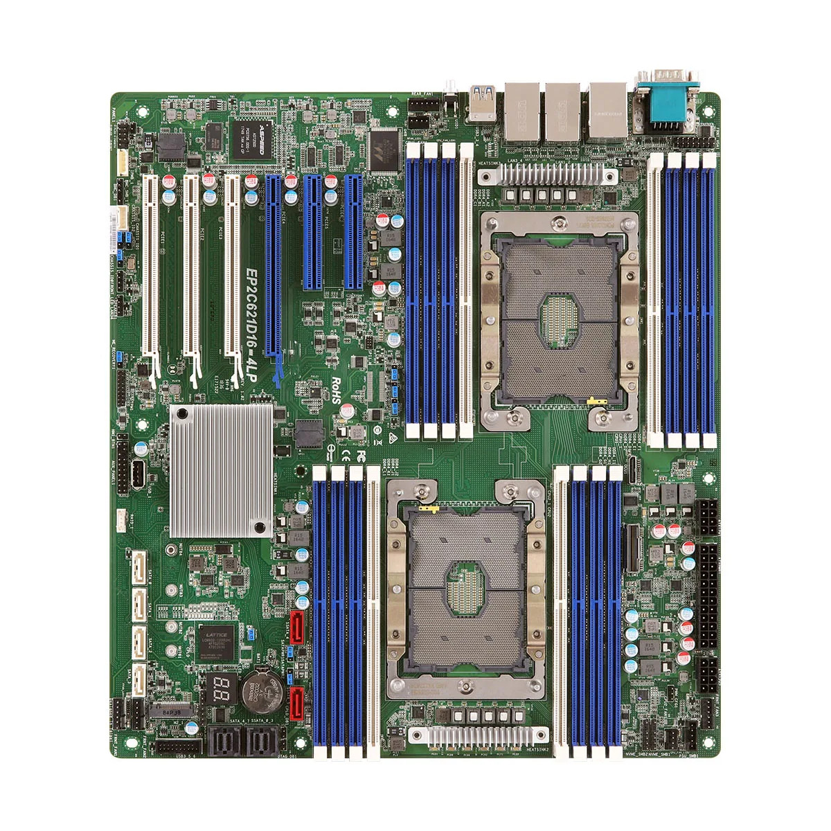 ASRock호환 EP2C621D16-4LP 워크스테이션 마더보드 듀얼 3647 16 메모리 슬롯용
