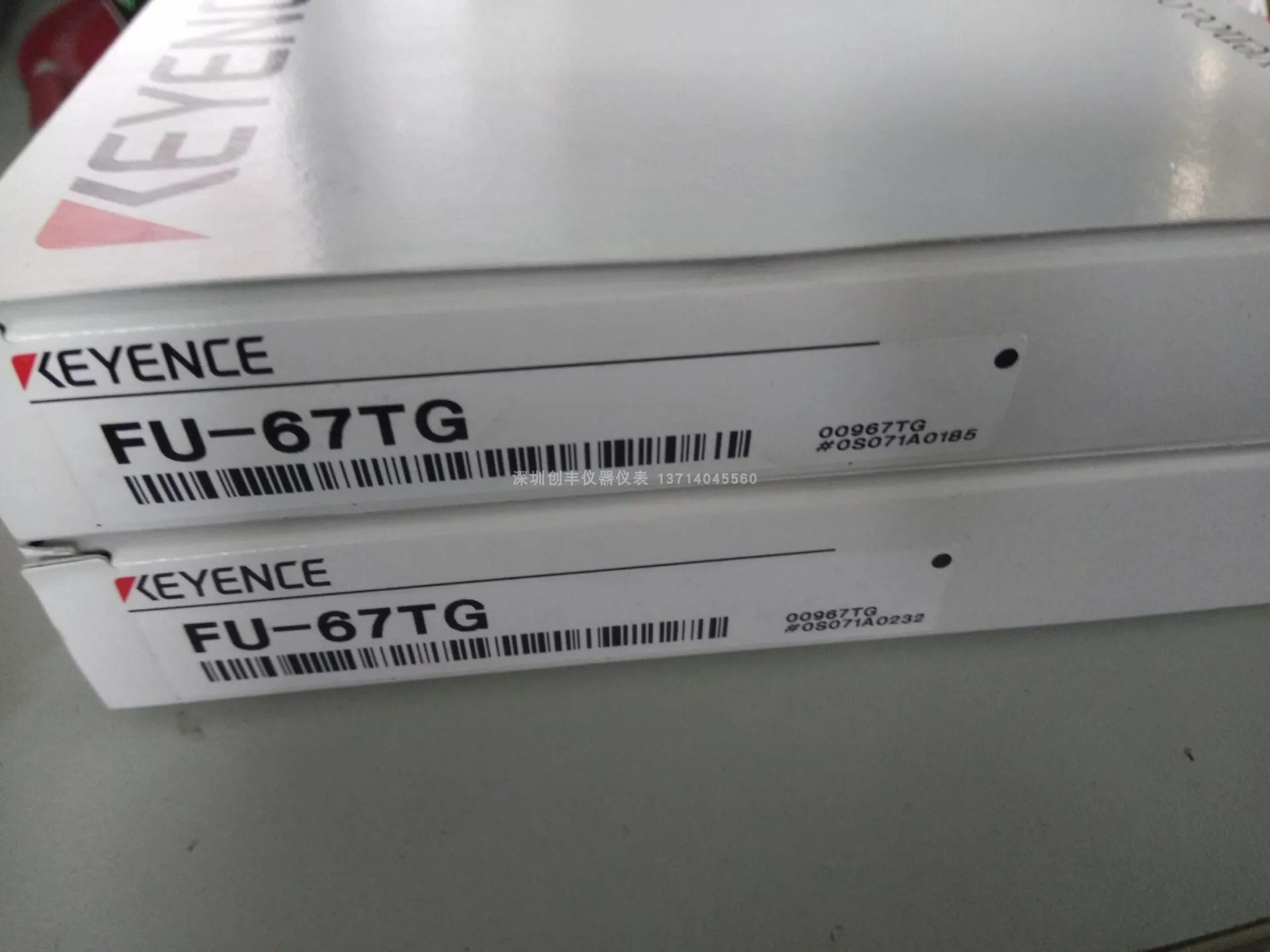 10월 x 일본KEYENCE Keens 광섬유 FU-67TG