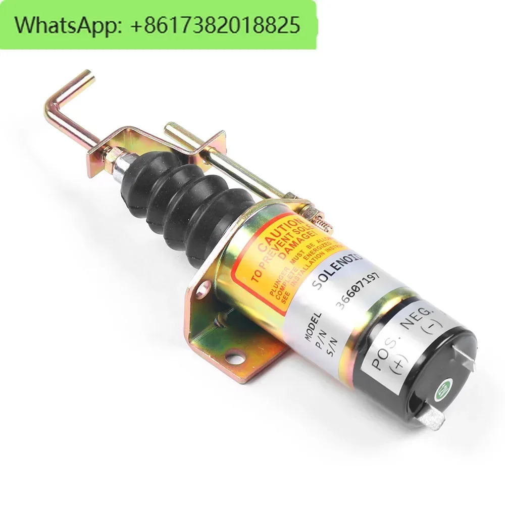 국경 엔진 정지 솔레노이드 밸브 366-07197 SA-3405T 1502-12C7U2B2S1