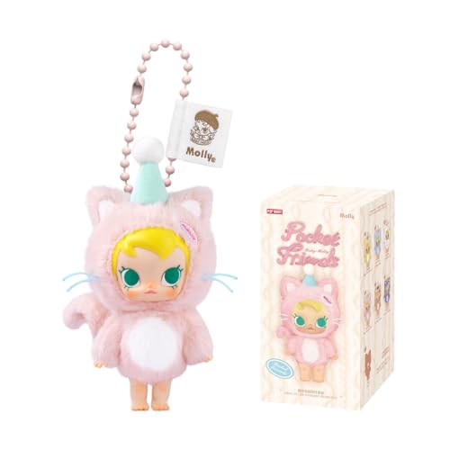 팝마트 Baby Molly Pocket Friends 시리즈 봉제 펜던트 1피스 가챠 블라인드박스