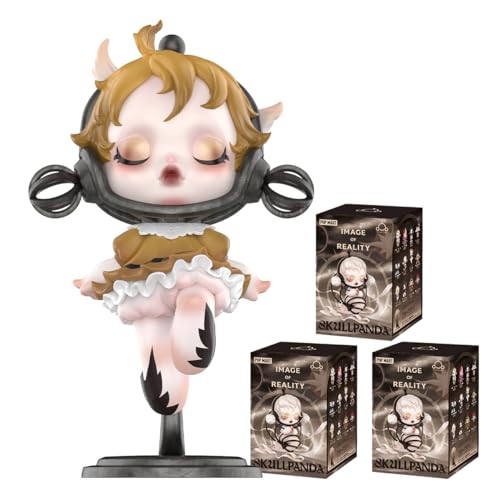 팝마트 SKULLPANDA Image Of Reality 시리즈 3피스 가챠 블라인드박스
