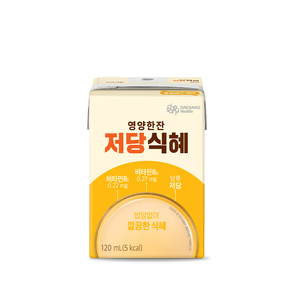 웰라이프 영양한잔 밥알없는 저당식혜 120ml, 24개 - 상세 이미지 2