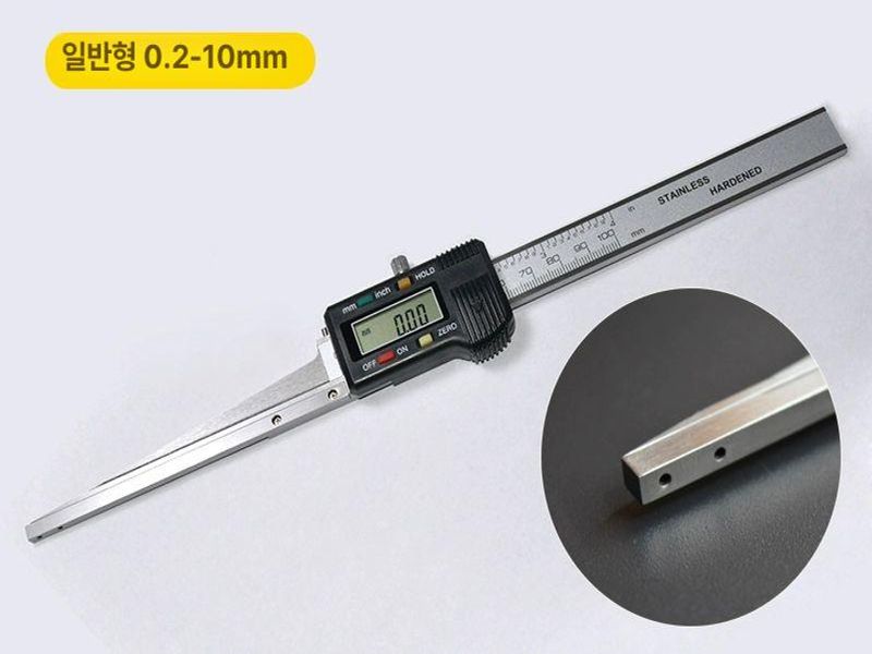 디지털 틈새 게이지 눈금자 테이퍼 측정기 크랙 단차 0.2-10MM - 상세 이미지 2