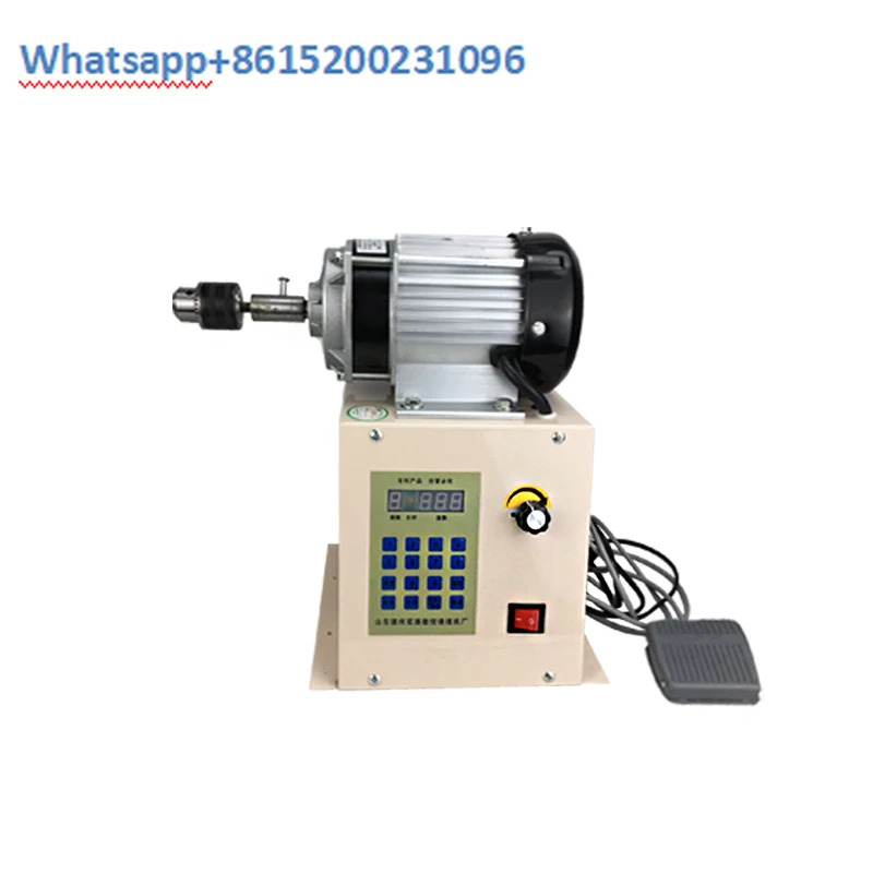 전기 권선기 CNC 650 와트 벨트 클램프 권선기는 회전 수 자동 주차 완전 자동을 설정할 있습니다.