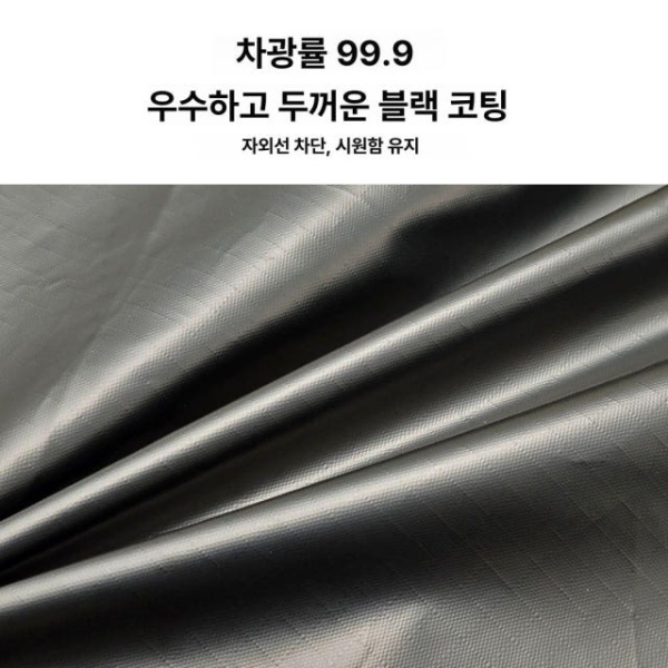 프리미엄 차량도킹타프 사이드 어닝 도킹 꼬리그늘막 액세서리 천막 화이트 블랙 2x3m 카모 3x3m - 상세 이미지 4