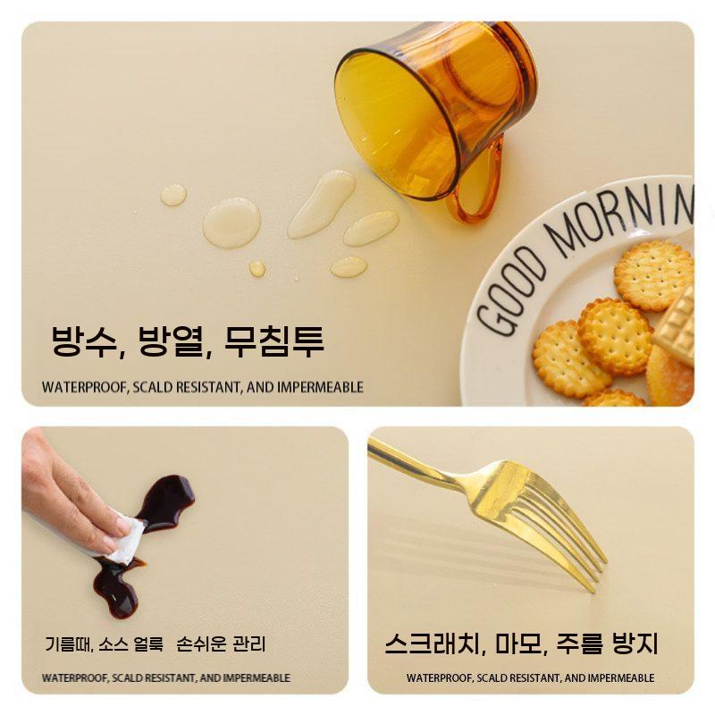 가구 스크래치 방지 매트 테이블 러너 식탁보 선반 덮개 오염 방수 패드 - 상세 이미지 5