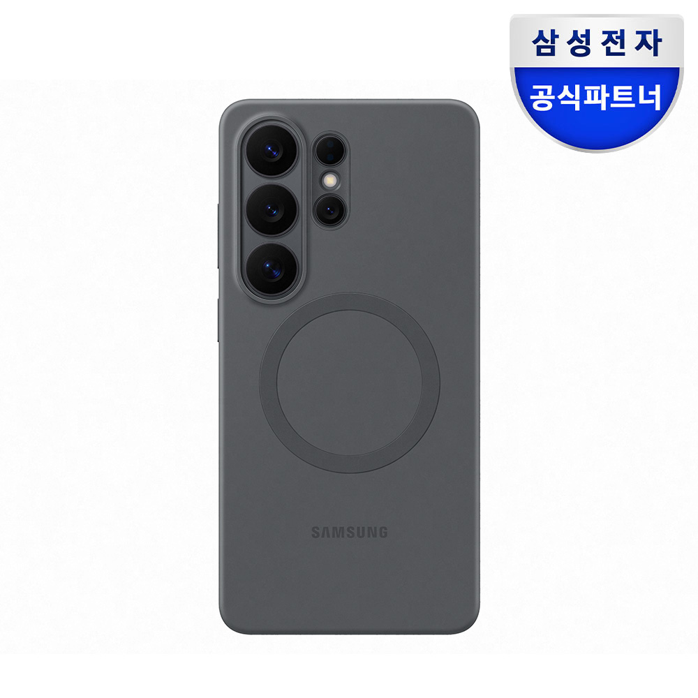 삼성 정품 실리콘 맥세이프 마그넷 케이스 커버 블랙, 갤럭시S26 울트라 - 상품 이미지