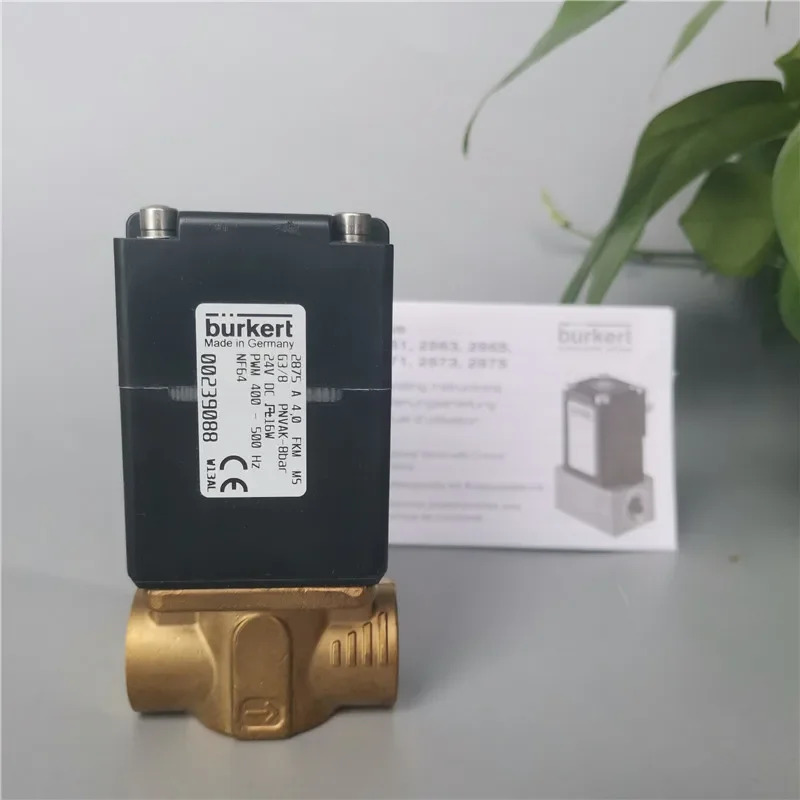 2025.4Burkert 전자기 비례 밸브 Baode 2875 A 4.0 24VDC PWM 황동 239088