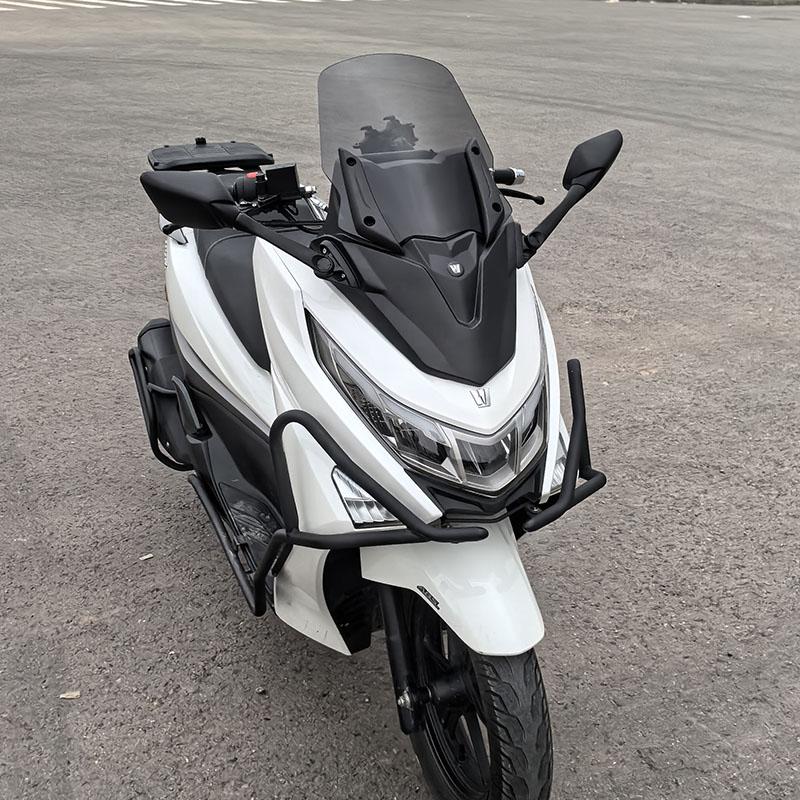 범퍼 고급형 프론트 신형a 150 pcx125 슬립 하단 실버 장식 시리즈 - 상세 이미지 4