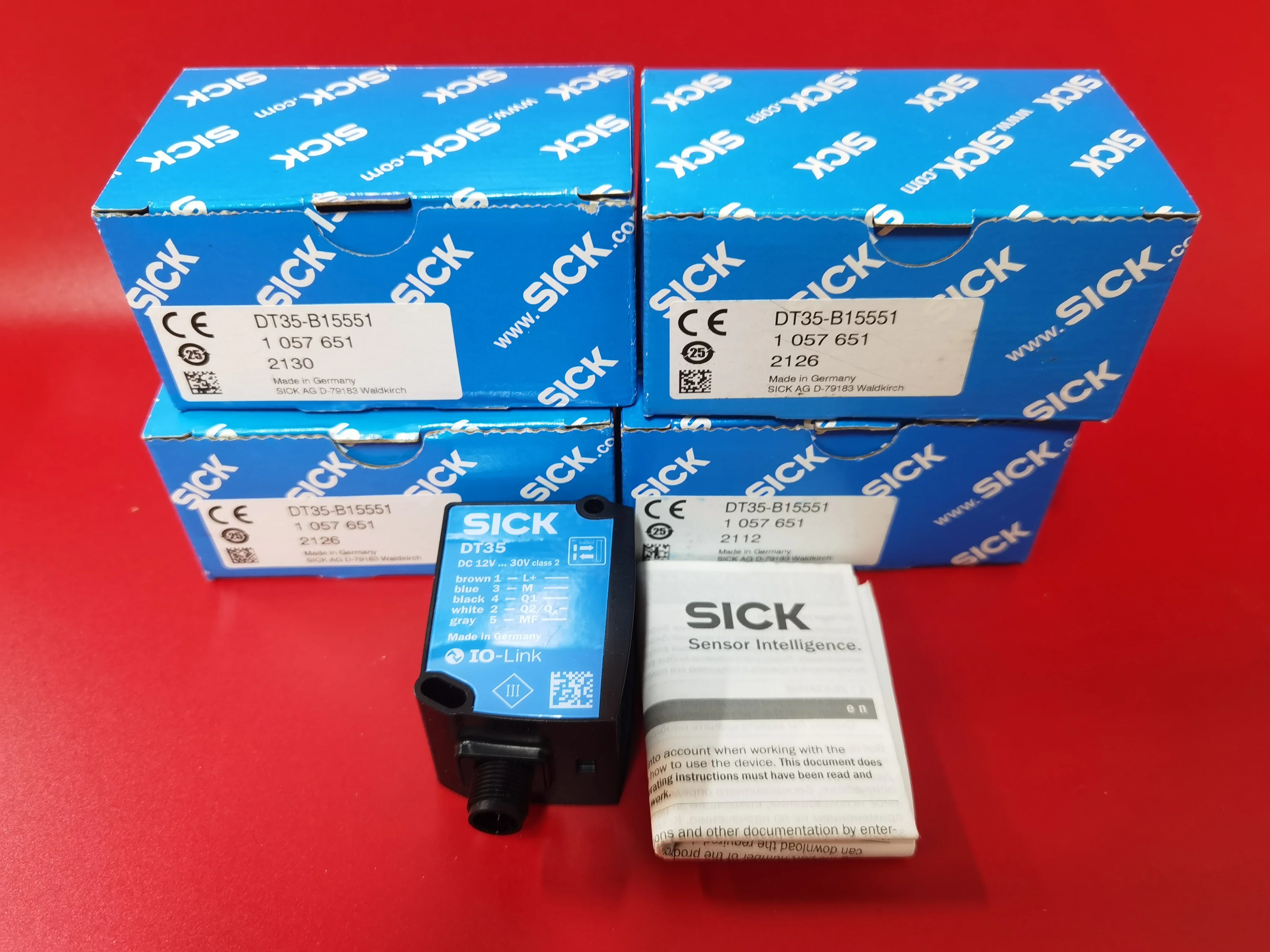 오리지널 Sick 레이저 센서 DT35-B15251
