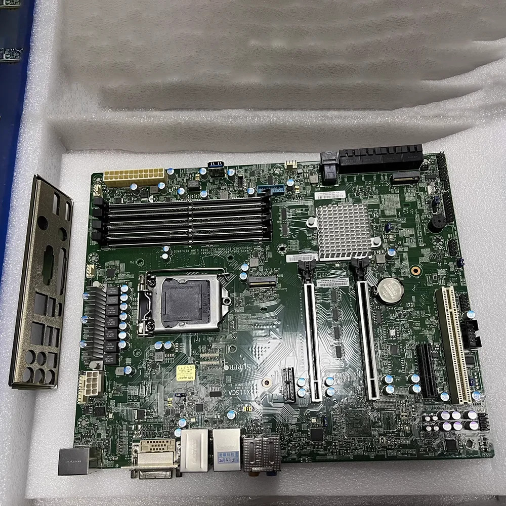 슈퍼마이크로 워크스테이션 마더보드 LGA-1151 DDR4 8 세대 9 코어 i3 i5 i7 i9 E-2100 E-2200 시리즈 PCI-E 3.0 X11SCA