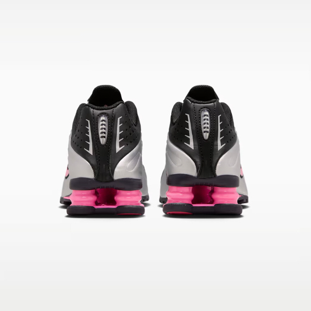 나이키 Shox R4 스니커즈 운동화 메탈릭 블랙 핑크 CW2626-006 이미지 6