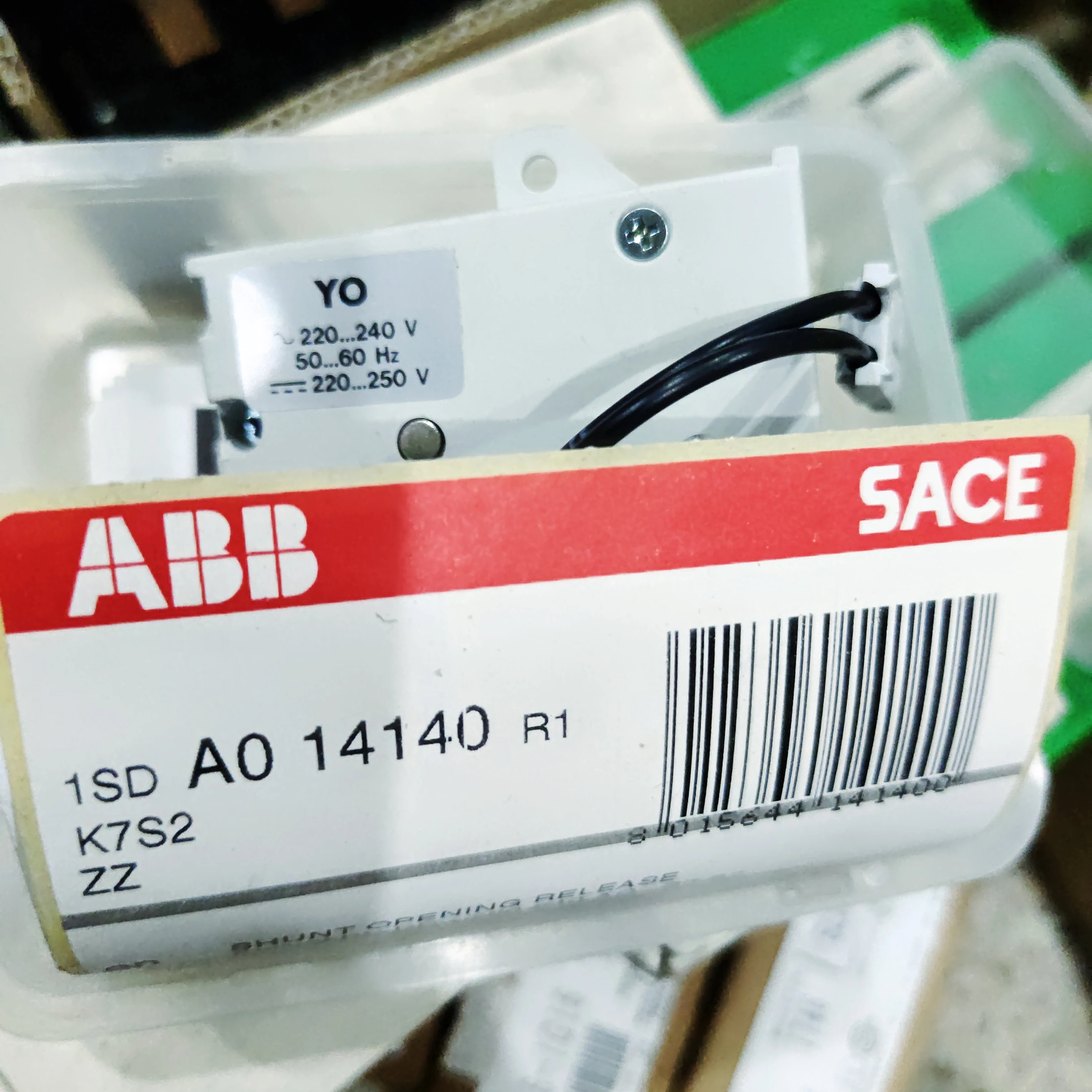 아브 SACE 1SDA 014140 R1 S6-S7 션트 트립 YO 220-240VSC/DC