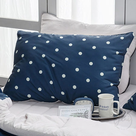 RI협력사 RNA 세미마이크로 베개커버 50x70cm 네이비 면베개커버