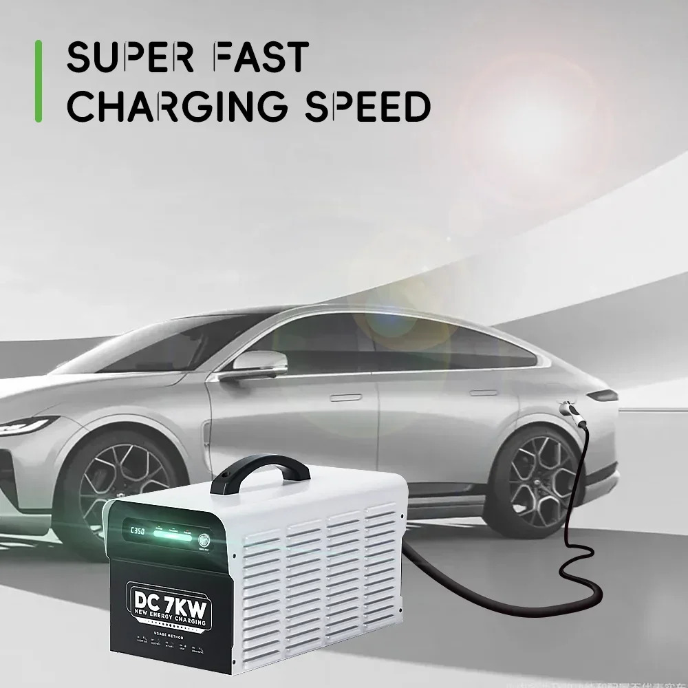 E-mingze 레벨 3 7KW EV 충전기 DC 휴대ev 충전 BYD/GBTDC 고속