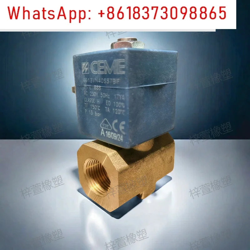 솔레노이드 밸브 6613VN40S37BIF 압출기 과립기 금형 온도 기계 TYPE688