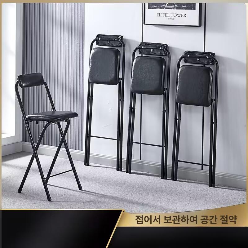 기타 체어 연주용 콘트라베이스 연습 악기 스툴 의자 블랙 좌석높이65cm - 상세 이미지 2