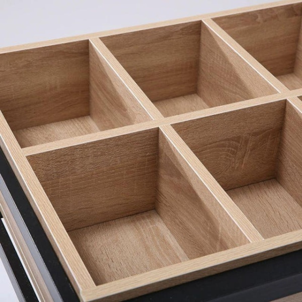 프리미엄 음료거치대 컵진열대 홀더 디스플레이 물컵 업소용 강당 80x58x78CM 바닥판 제외 - 상세 이미지 3