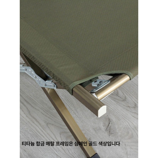 최강 야전침대 미군 야상침대 경량 간이 캠핑평상 야전 자충전 매트 그린 침대 제외 수납가방 - 상세 이미지 4