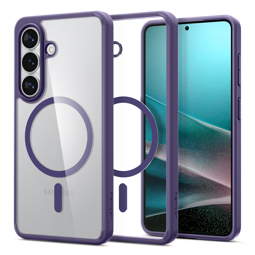 15W 충전 슈피겐 갤럭시 맥세이프 케이스 울트라하이브리드맥핏 딥퍼플, 갤럭시S26 이미지 6