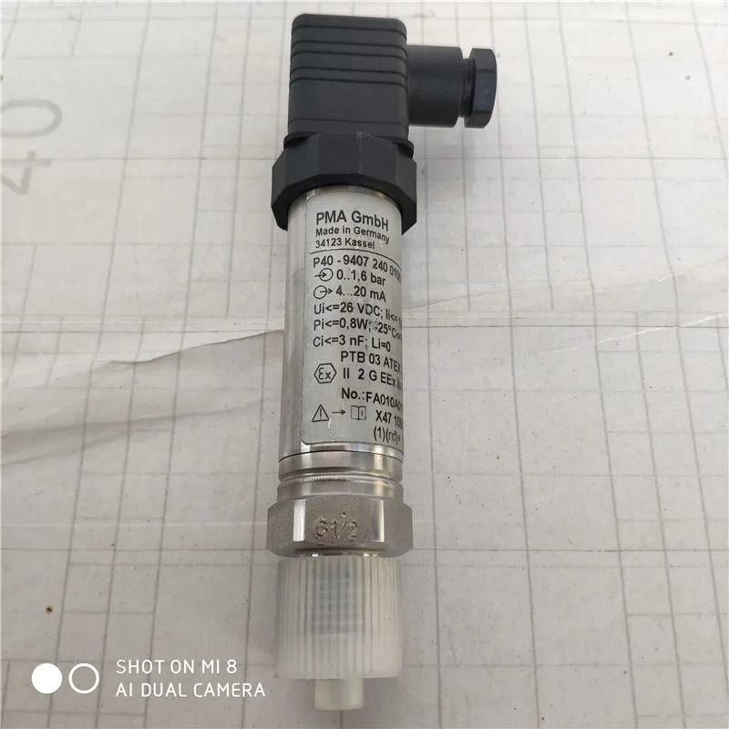 독일 PMA 고온 방지 고정밀 압력 트랜스미터 P40-9407 240 00061
