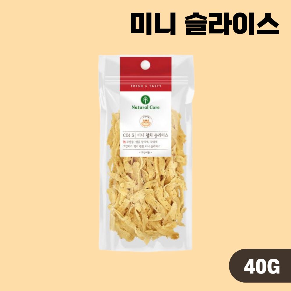 네츄럴코어 건조 육포간식 미니 2종 콤보 슬라이스, 40g, 10개 - 상세 이미지 3