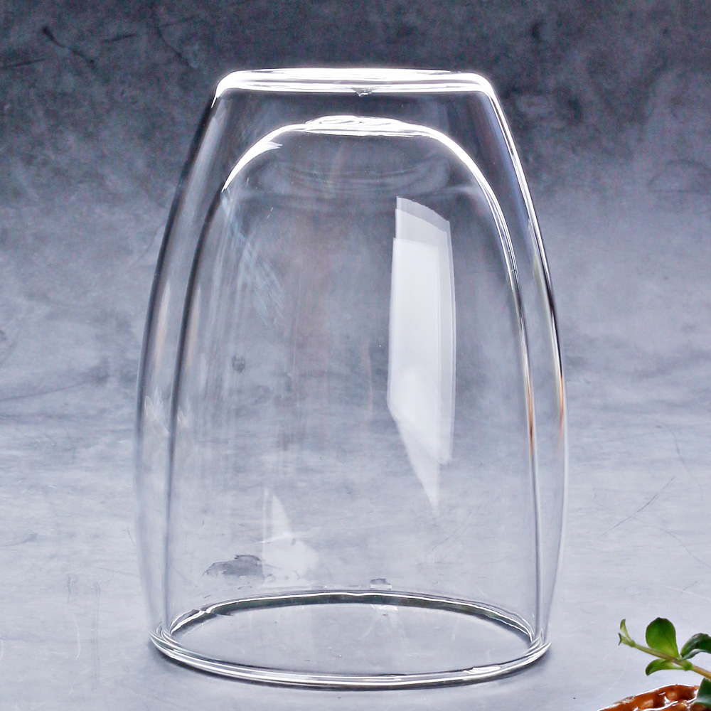내열 이중 유리컵 더블월 글라스 아이스 커피잔 아메리카노컵 350ml, 1개, 돌체 - 상세 이미지 4