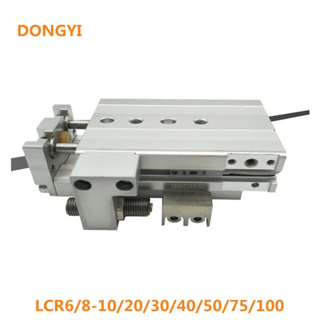 라이너 가이드 슬라이드 실린더 LCR6 8-10 20 30 40 50 75/100