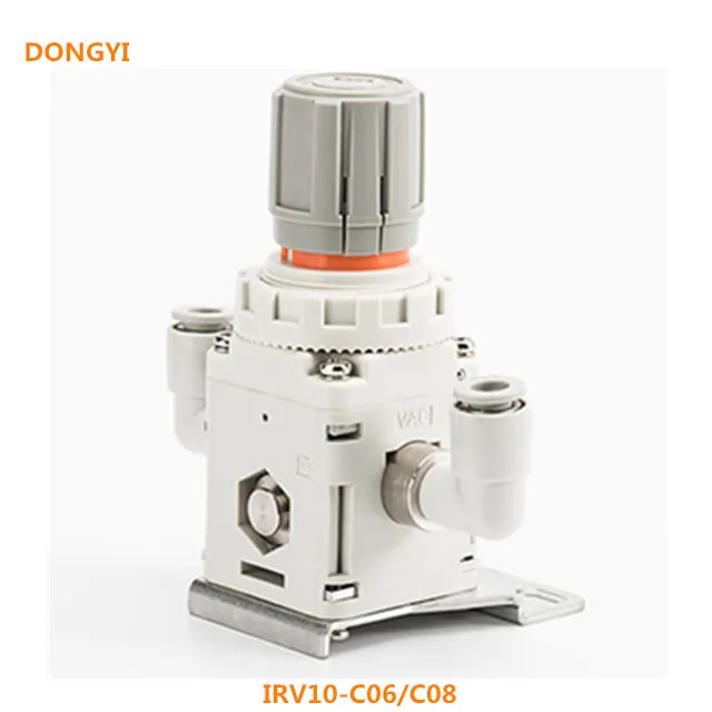 오일 필터 레귤레이터 트랩 공압 물 분리기 압력 수동 배수 IRV10-C06 C08