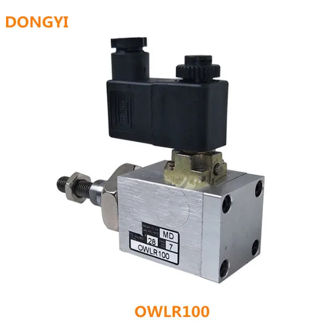 공압 클램프 브릭 밸브 실린더 OWLR100 G1/8 용