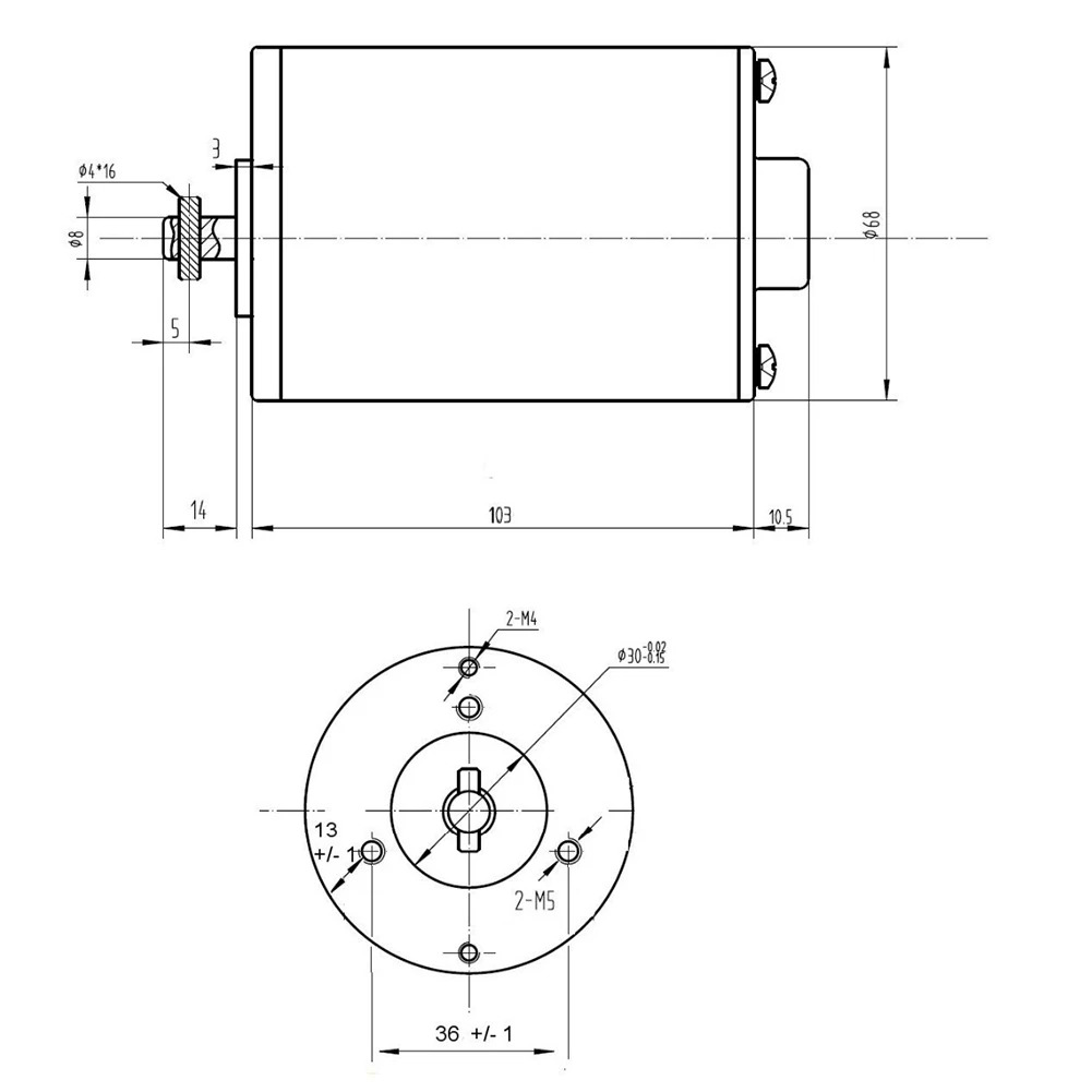 MY6812 150W 120W 100W 12V 24VDC 스프로킷 고속 모터