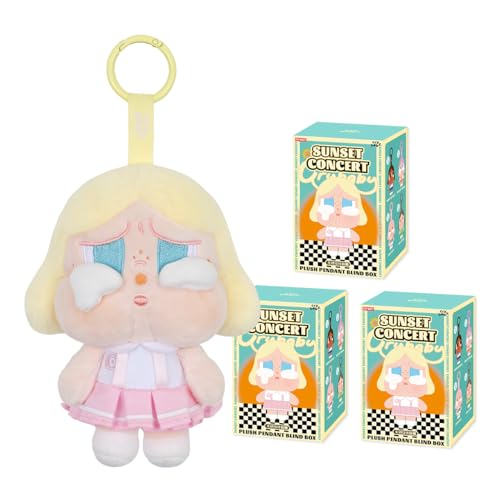 팝마트 CRYBABY Sunset Concert 시리즈 봉제 펜던트 3피스 가챠 블라인드박스