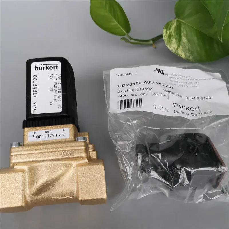 2025.4버커트5281A 13 NBR MS 24VDC 00134317 바오데 솔레노이드 밸브 134317