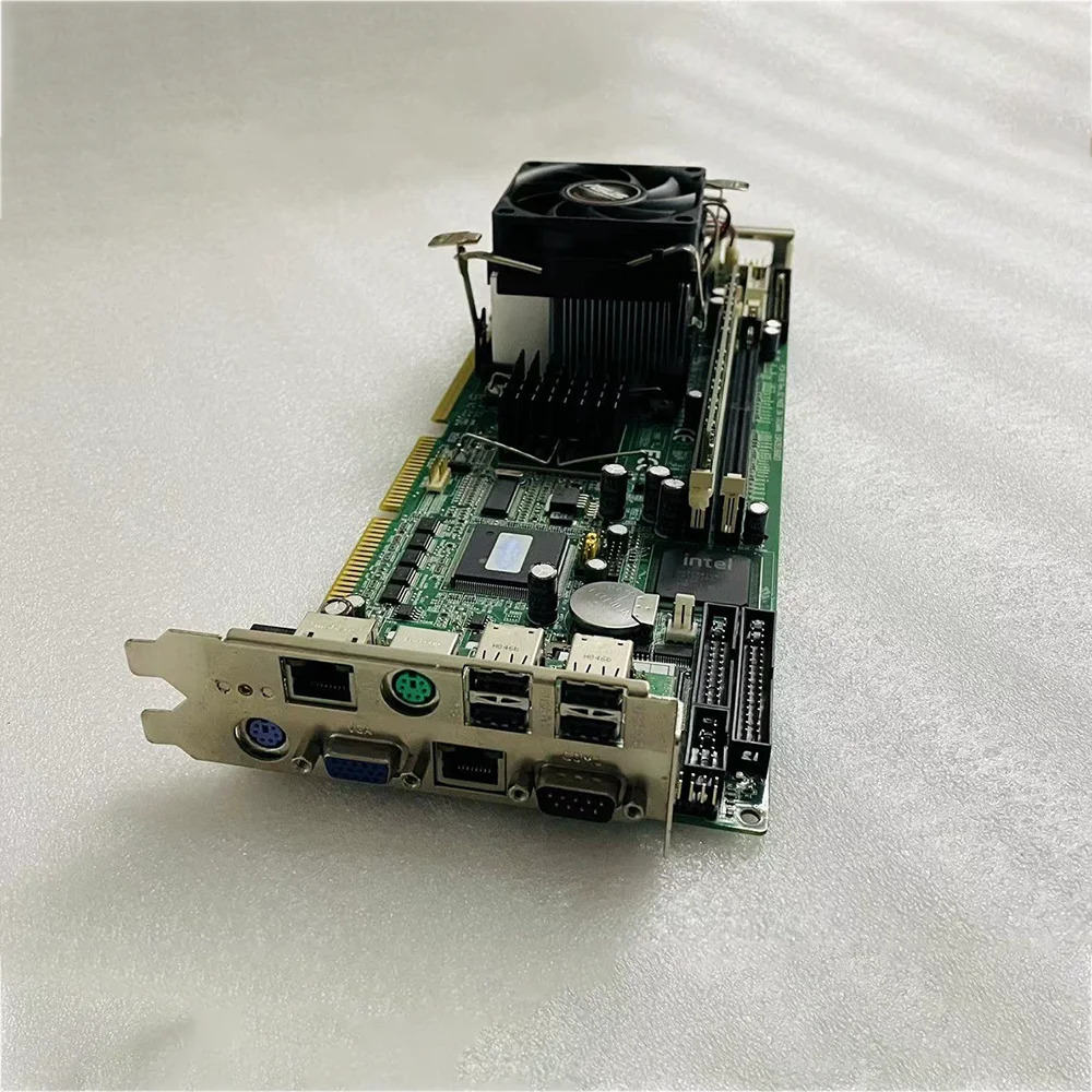 어드밴텍 PCA-6186 REV B2 PCA-6186E2 듀얼 네트워크 포트CPU 메모리 포함