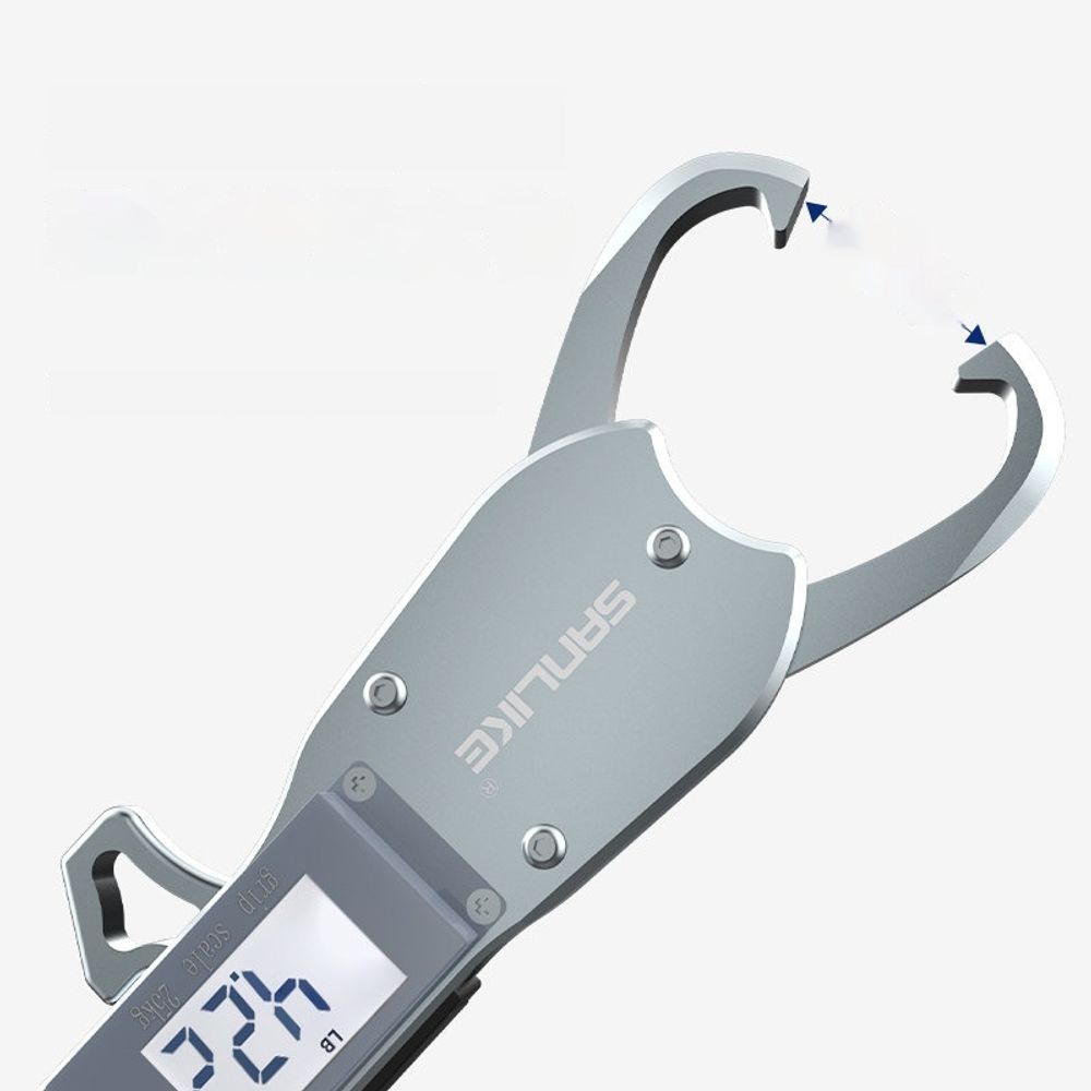 낚시저울 휴대용저울 디지털저울 A. 빨간색 저울이 있는 전자 디스플레이최대 무게 25kg - 상품 이미지