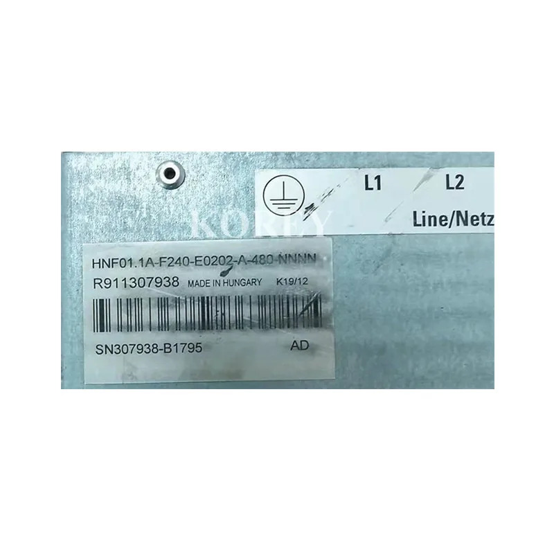 양호상태반응기 HNF01.1A-F240-E0202-A-480-NNNN