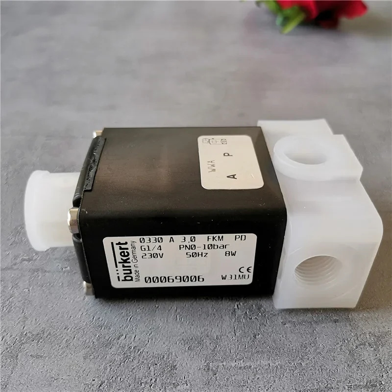 2025.4Burkert0124/0330 부식 방지 솔레노이드 밸브 69006 19078 136348 136350