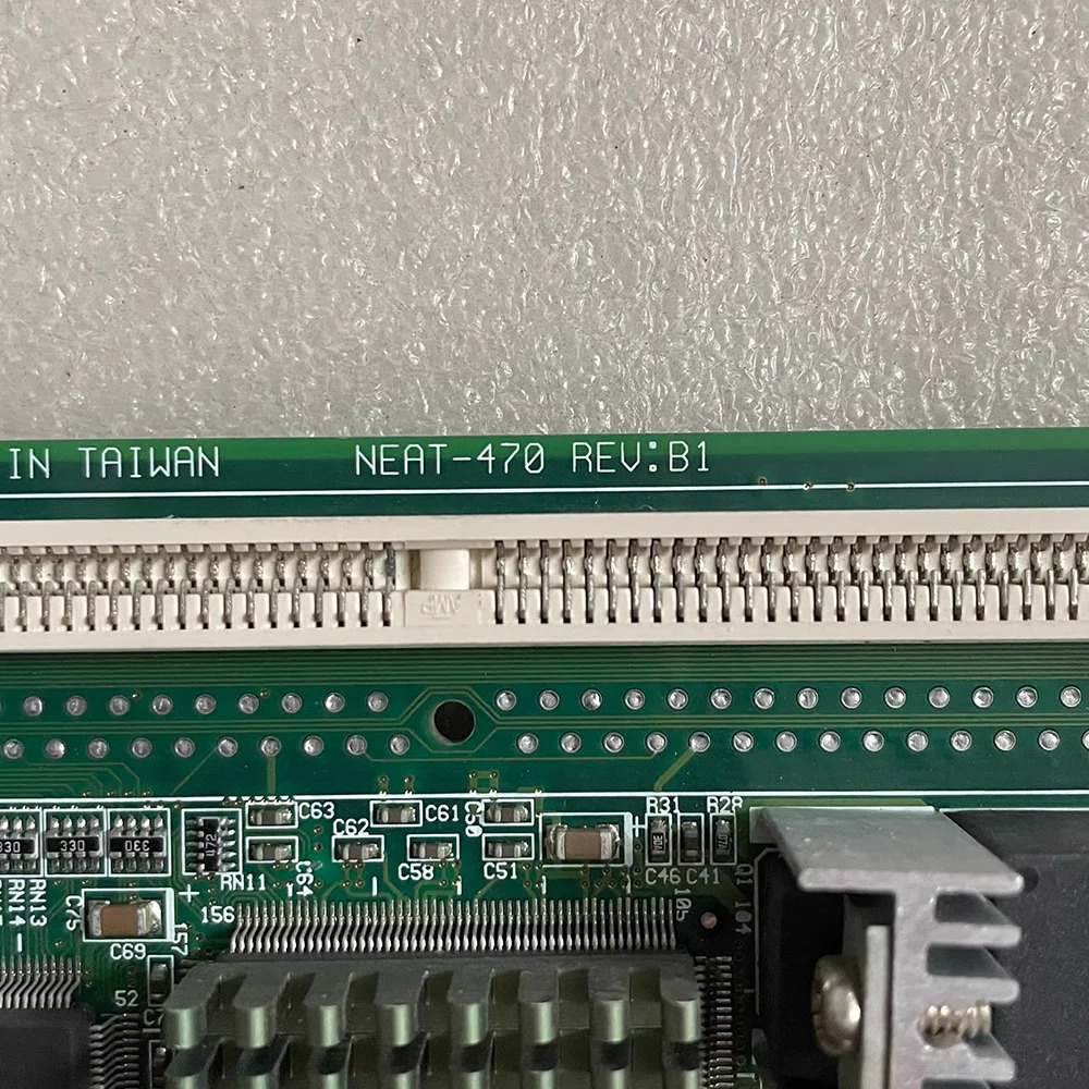 산업 제어 하프 사이즈 마더보드 ISA 486 NEAT-470 REV B1