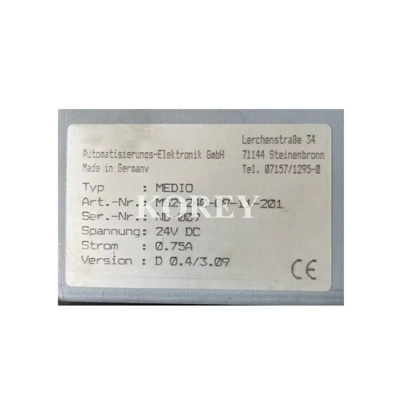 디스플레이 조작 패널 LCD34 MEDIO MS2-240-09-11-201