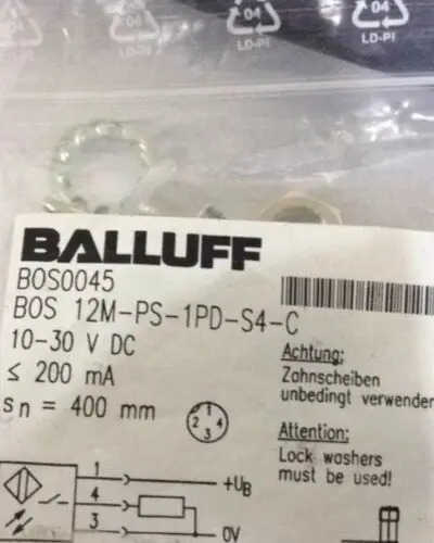 BALLUFF 광전 확산 센서 BOS 12M-PS-1PD-S4-C