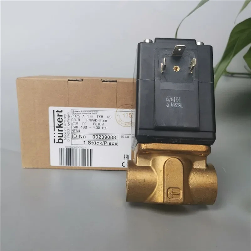 2025.4Burkert 전자기 비례 밸브 Baode 2875 A 4.0 24VDC PWM 황동 239088