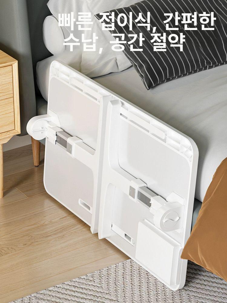 리프트업 이동식 리프팅 트랜스포머 좌식식탁 확장형 수납 웜화이트 심플 플랫 - 상세 이미지 5