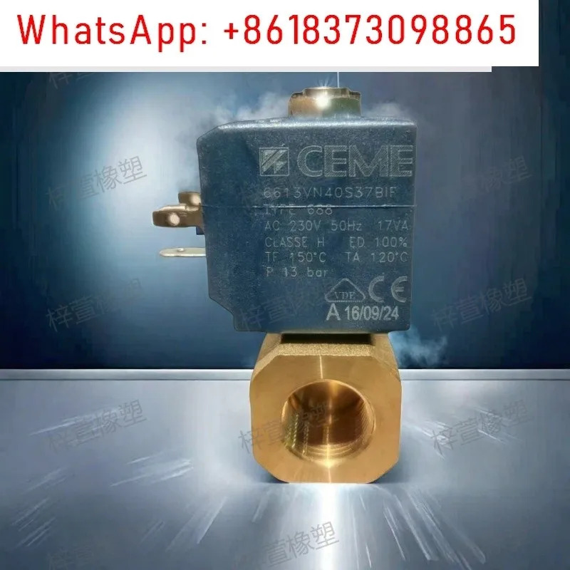 솔레노이드 밸브 6613VN40S37BIF 압출기 과립기 금형 온도 기계 TYPE688