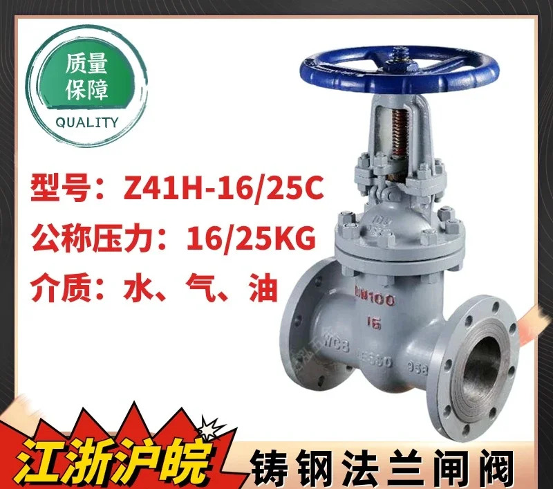 Z41H-16C/25C 주강 플랜지 게이트 밸브 고온 증기 보일러 DN25 32 40 50 65 80