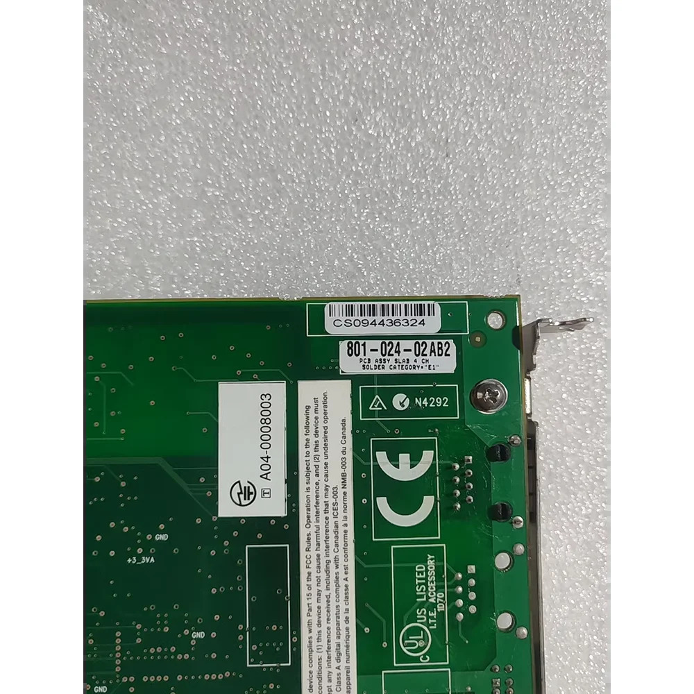 브룩트라우트 팩스 카드 TR1034E8-4L-R PCI-E 901-007-12용