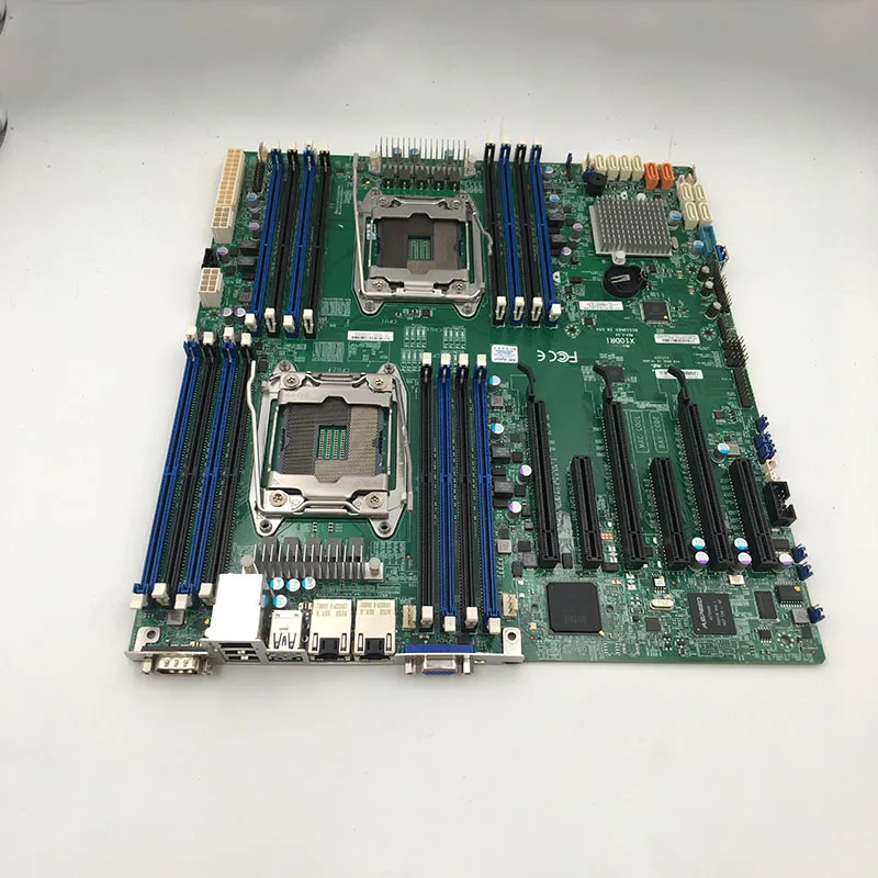 양방향 서버 E- 마더보드 X10DRi LGA 2011 지지대 C612 Xeon E5-2600 v3/v4 패밀리 DDR4