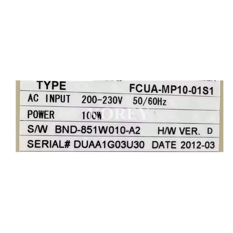 서보 드라이버 FCUA-MP200 FCUA-MP110 FCUA-MP205 FCUA-MP10-03 FCUA-MP10-01S1 FCUA-MP10-06