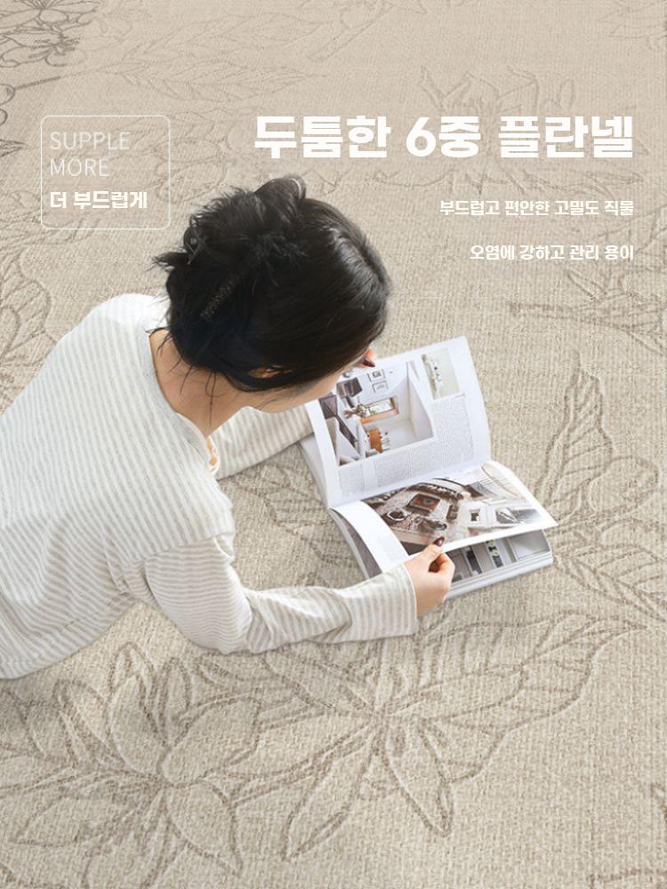거실카페트 러그 침실 가벼운 스타일의 엔드 바닥 골동품 - 상세 이미지 4