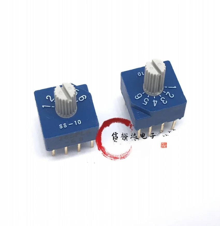 SS-10-16SPLA 로터리 딥 스위치 인코딩 6 단 SS-10-16SP-L-AE개