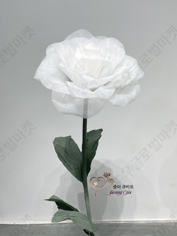 자이언트로즈 꽃장식 대형 50cm 70cm 꽃다발 장미 - 상세 이미지 4